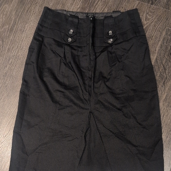 Smart Set Black Pencil Skirt - Picture 2 of 3